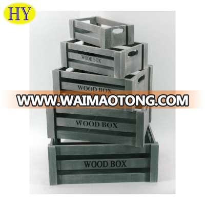 Custom Sale Promotion Cheap Wooden Crates Wholesale